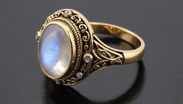 Bague pierre de lune : élégance et vertus protectrices